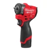 Milwaukee M12 FUEL™ ⅜″ szuperkompakt ütvecsavarozó biztosítógyűrűvel | M12 FSCIWF38-252X (4933498970)