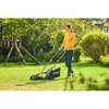 RYOBI 18 V One Plus™ fűnyíró 33 cm vágási szélességgel, 1 x 4,0 Ah akkumulátor, töltő | RLM18X33B-40 (5133004306)