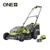 Ryobi 18 V One Plus™ szénkefe nélküli fűnyíró 37 cm vágási szélességgel, 1 x 5,0 Ah akku, töltő | RY18LMX37A-150  (5133004582)