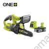 Kép 1/5 - Ryobi 18V kompakt láncfűrész 20 cm-es láncvezetővel, 1×2.5 Ah akkuval | RY18CS20A-125 (5133005415)