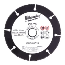 Milwaukee Karbid Vágókorong 76mm | (4932464716)
