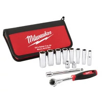 Milwaukee 3/8˝ racsnis dugókulcs készlet - 12 részes | 48229001