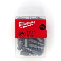 Milwaukee csavarozó bit, TX 10 x 25 mm - 25 db | 4932399594