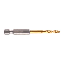 Milwaukee RED HEX - SHOCKWAVE™ HSS-G titán-nitrid fémfúró, 3.3×67mm - 2 db | 4932471089