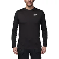 Milwaukee WORKSKIN™ Thermo aláöltözet, hosszú ujjú, fekete, XXXL | 4932498288