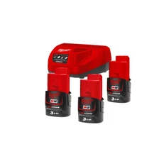 Milwaukee M12 NRG pack, 3 x M12 B3 akkumulátor, C12 C Töltő | M12 NRG-303 (4933459207)