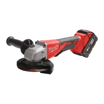 Milwaukee M18™ szénkefe nélküli sarokcsiszoló hosszú alsó kapcsolóval | M18 BLSAG125XPD-402X (4933492646)