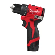 Milwaukee M12™ kompakt szénkefe nélküli fúrócsavarozó | M12BLDDRC-202C (4933499686)
