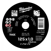 Milwaukee vágókorong fémhez ECO SCS41 125x1.0mm | 4932479578
