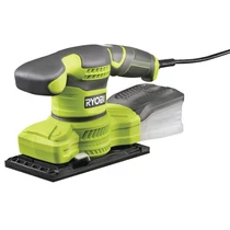 Ryobi 200 W rezgőcsiszoló, 24000 oszc/perc, 2x K60, 1 x K100, 1x K150 csiszolólap, táska | RSS200-G (5133003500)