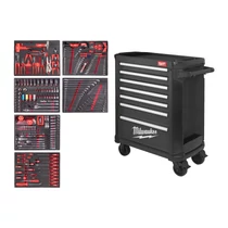 Milwaukee TOOLGUARD™ 30" felszerelt szerszámkocsi 7 fiókos 337 részes - grafitszürke | 4932500745