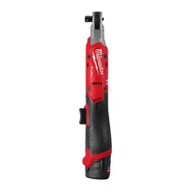 Milwaukee M12 FUEL 3/8" racsnis csavarkulcs, 2×2.5Ah akku, töltő, táska | M12 FIR38G2-252B (4933498937)