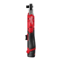 Milwaukee M12 FUEL 1/2" racsnis csavarkulcs, 2×2.5Ah akku, töltő, táska | M12 FIR12G2-252B (4933498940)