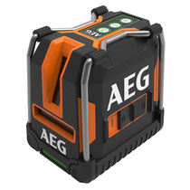 AEG három vonalas zöld fényű szintezőlézer lehajtható lábakkal | CLG330-K (4935472255)