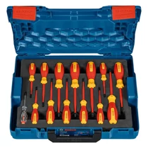Bosch VDE csavarhúzókészlet, vegyes, 14 darabos Professional | 1600A02NF9