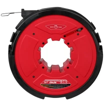 Milwaukee kábelbehúzó dob, 72×3 mm horganyzott acél kábellel | 48445178