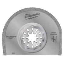 Milwaukee Gyémántszemcsés fugakaparó lap 75 x 1,2 mm - 1 db | 48906052