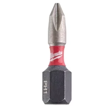 Milwaukee shockwave impact duty csavarozó bitek, PH1 x 25 mm - 2 db | 4932430850