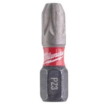 Milwaukee shockwave impact duty csavarozó bitek, PZ3 x 25 mm - 2 db | 4932430868