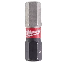 Milwaukee shockwave impact duty csavarozó bitek Hex 6 mm x 25 mm - 2 db | 4932430897