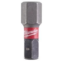 Milwaukee shockwave impact duty csavarozó bitek Hex 8 mm x 25 mm - 2 db | 4932430898