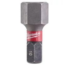 Milwaukee shockwave impact duty csavarozó bitek Hex 10 mm x 25 mm - 2 db | 4932430899