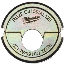 Milwaukee Krimpelő betét RU22 Cu150/AL120 | ​4932451786