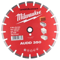 Milwaukee AUDD gyémánt vágókorong 350 mm | (4932471987)