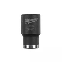 Milwaukee ½″ shockwave™ impact duty dugókulcs, rövid, 12 mm | 4932478037