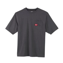 Milwaukee rövid ujjú szürke munkás póló, XL-es | WT SS GR XL (4932493011)