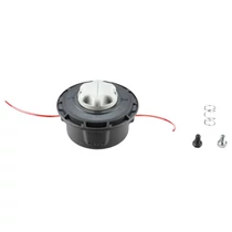 RAC115 RYOBI ReelEasy™ fej 2,4 mm damillal (piros) és két csavarral egyenes és hajlított nyélhez