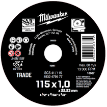 Milwaukee vágókorong fémhez ECO SCS41 115x1.0mm | 4932479577