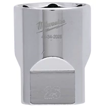 Milwaukee 1/2" Dugókulcsbetét rövid - 25 mm | 4932480023