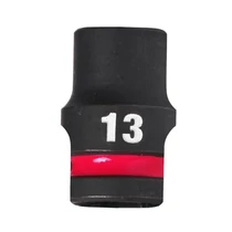 Milwaukee 1/2" Dugókulcsbetét hatlapú, gépi, rövid 13 mm - 1 db | 4932480307