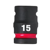 Milwaukee 1/2" Dugókulcsbetét hatlapú, gépi, rövid 15 mm - 1 db | 4932480309