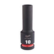 Milwaukee 1/2" Dugókulcs hatlapú 78 mm hosszú, 10 mm - 1 db | 4932480328