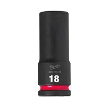 Milwaukee 1/2" Dugókulcs hatlapú 78 mm hosszú, 18 mm - 1 db | 4932480336