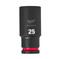 Milwaukee 1/2" Dugókulcs hatlapú 78 mm hosszú, 25 mm - 1 db | 4932480343