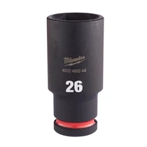Milwaukee 1/2" Dugókulcs hatlapú 78 mm hosszú, 26 mm - 1 db | 4932480344