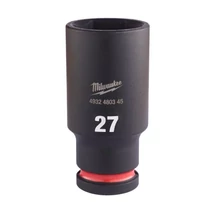Milwaukee 1/2" Dugókulcs hatlapú 78 mm hosszú, 27 mm - 1 db | 4932480345