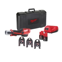 Milwaukee M12 szuperkompakt FORCE LOGIC hidraulikus prés | M12 HPT-202C TH-SET (4933443105)