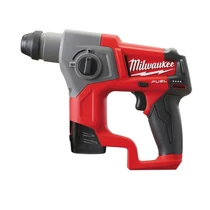 Milwaukee M12 FUEL szuperkompakt SDS-plus kalapács,2×B2 akku,töltő,Heavy Duty koffer | M12 CH-202X (4933446046)