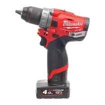 Milwaukee M12 FUEL szuperkompakt fúrócsavarozó, 2×B4 akku,töltő,Heavy Duty koffer | M12 FDD-402X (4933459818) 