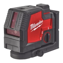 Milwaukee USB újratölthető zöld keresztvonal- és pontlézer | L4 CLLP-301C (4933478099)