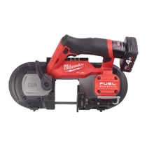 Milwaukee M12 FUEL szuperkompakt szalagfűrész, vágási kapacitás 64 mm | M12 FBS64-402C (4933478441)