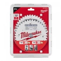 Milwaukee körfűrészlap 165 x 20 x 40T - 2 db | 4932492433