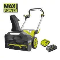 Ryobi MAX POWER akkumulátoros, szénkefe nélküli halk WHISPER 53 cm-es hómaró (1 x 5,0 Ah) | RY36STX53A-150 (5133005723)