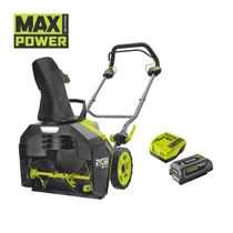 Ryobi MAX POWER Akkus szénkefe nélküli 45 cm-es hómaró (1 x 4,0 Ah) | RY36STX45A-140 (5133005724)