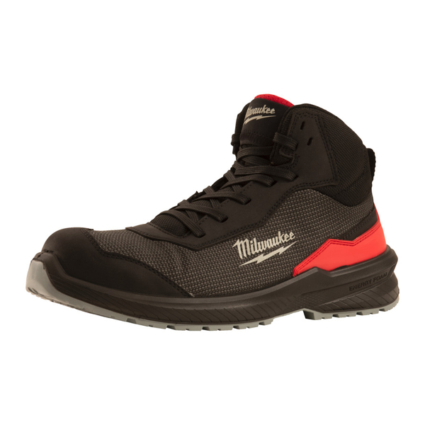 Milwaukee Flextred védő lábbeli, magasszárú cipő, 45-ös méret  | FXT S1PS 1M110133 ESD FO SR 45 (4932493710)