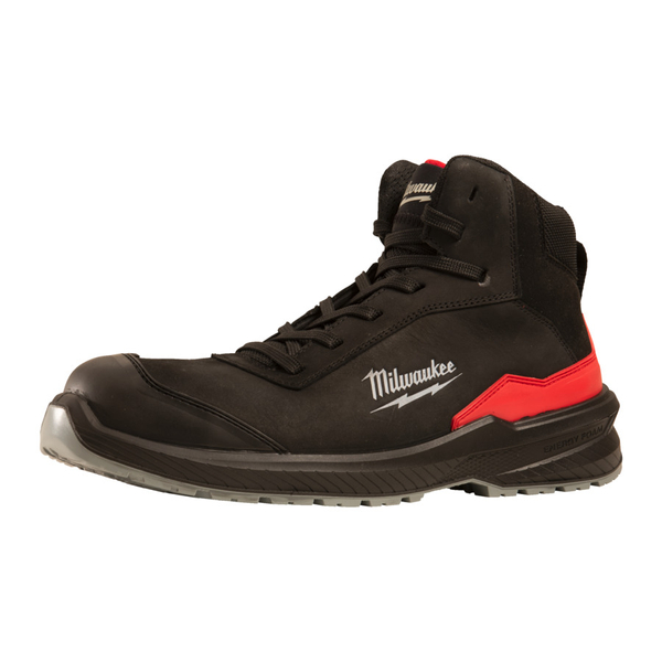 Milwaukee Flextred védő lábbeli, magasszárú cipő, 48-as méret  | FXT S3S 1M110133 ESD SC FO SR 48 (4932493739)